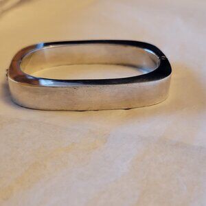 Beautiful Vintage Sterling Silver Cuff Bracelet made in Mexico